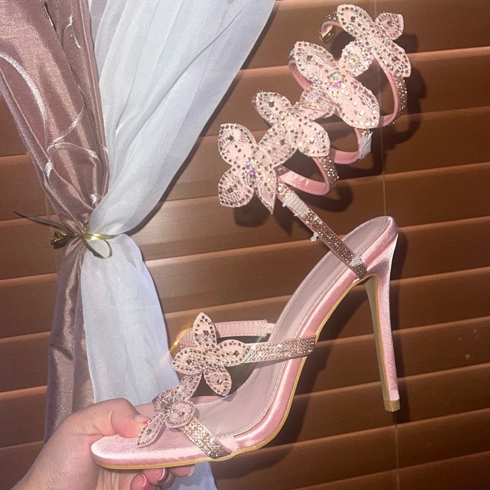 Not good at walking in heels